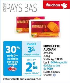 Auchan - Mimolette offre à 3,8€ sur Auchan Hypermarché