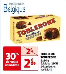 Toblerone - Moelleux offre à 2,09€ sur Auchan Hypermarché