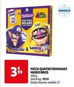 Pizza Quatre Fromages Mario Bros offre à 3,99€ sur Auchan Hypermarché