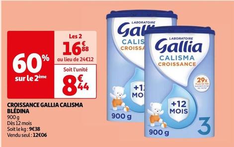 Gallia - Croissance Calisma Bledina  offre à 8,44€ sur Auchan Hypermarché