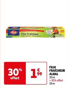 Albal - Film Fraicheur offre à 1,99€ sur Auchan Hypermarché