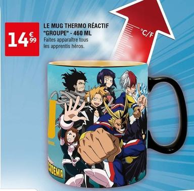Le Mug Thermo Réactif "groupe" -460 Ml offre à 14,99€ sur Auchan Hypermarché
