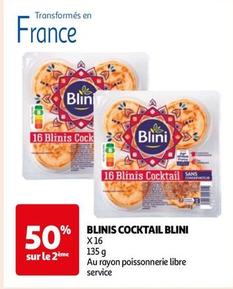 Blini - Blinis Cocktail offre sur Auchan Hypermarché