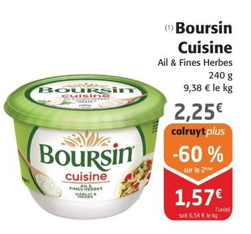 Boursin - Cuisine offre à 2,25€ sur Colruyt