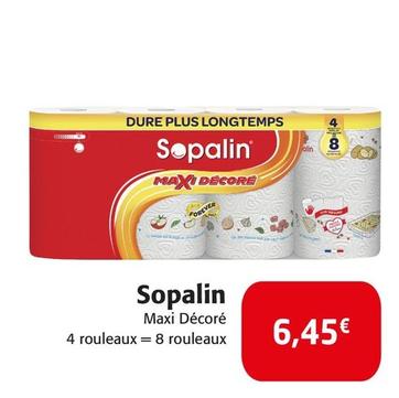 Sopalin - Maxi Décoré offre à 6,45€ sur Colruyt