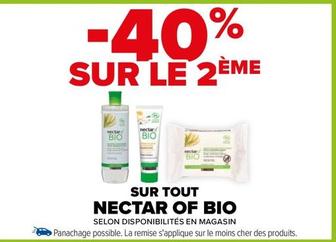 Nectar Of Bio - Sur Tout  offre sur Carrefour