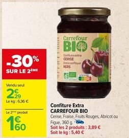 Carrefour - Confiture Extra Bio offre à 2,29€ sur Carrefour
