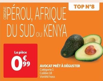 Avocat Prêt À Déguster offre à 0,99€ sur Auchan Supermarché