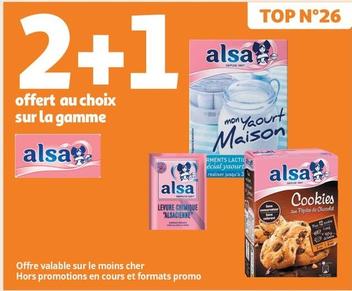 Alsa - Sur La Gamme offre sur Auchan Supermarché