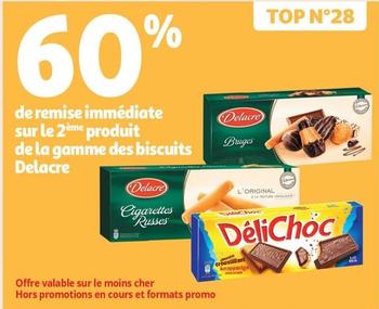 Delacre - Sur Le 2ème Produit De La Gamme Des Biscuits