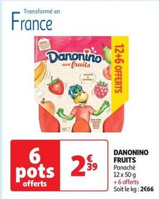 Danone - Danonino Fruits