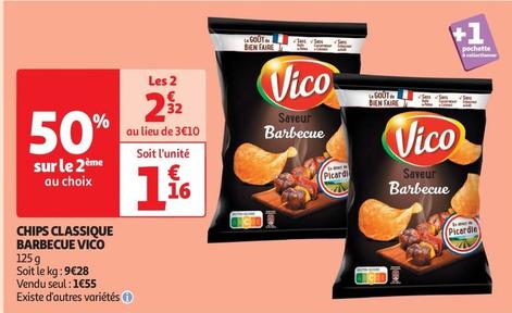 Vico - Chips Classique Barbecue  offre à 1,16€ sur Auchan Supermarché