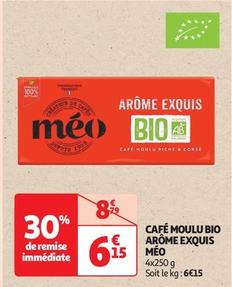Meo - Cafe Moulu Bio Arome Exquis 