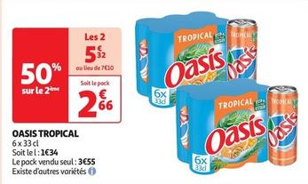 Oasis - Tropical offre à 2,66€ sur Auchan Supermarché