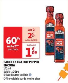 Encona - Sauce Extra Hot Pepper