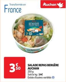 Auchan - Salade Repas Bergère