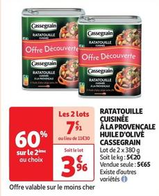Cassegrain - Ratatouille Cuisinee A La Provencale Huile D'Olive 