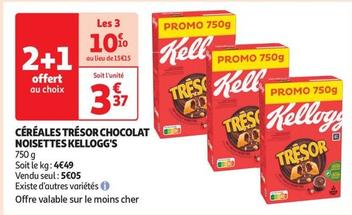Kellogg's - Céréales Trésor Chocolat Noisettes