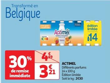 Actimel offre à 3,21€ sur Auchan Supermarché