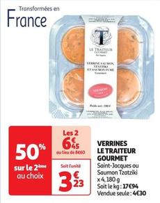 Verrines Le Traiteur Gourmet offre à 4,3€ sur Auchan Hypermarché