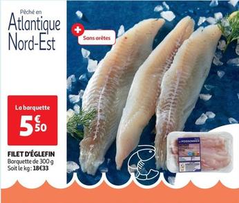 Filet D'Églefin offre à 5,5€ sur Auchan Hypermarché