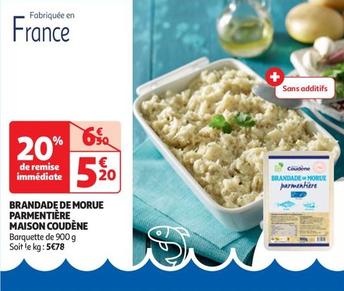 Maison Coudène - Brandade De Morue Parmentière offre à 5,2€ sur Auchan Hypermarché