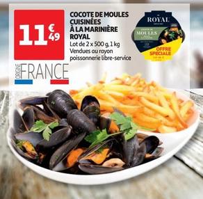 Royal - Cocote De Moules Cuisinées À La Marinière offre à 11,49€ sur Auchan Hypermarché