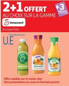 Innocent - Sur La Gamme offre sur Auchan Supermarché