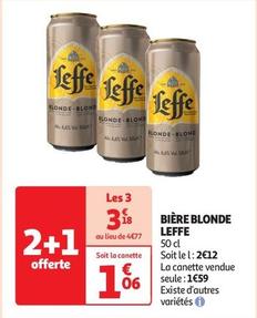 Leffe - Bière Blonde offre à 1,06€ sur Auchan Supermarché
