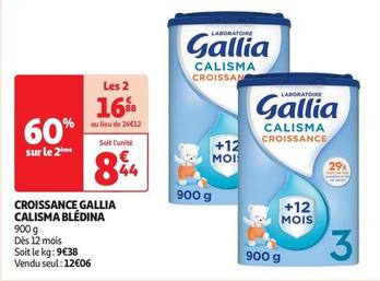 Gallia - Croissance Calisma Blédina offre à 8,44€ sur Auchan Supermarché