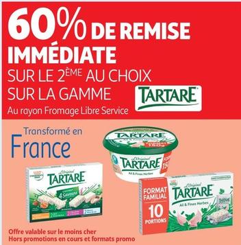 Tartare - Sur La Gamme offre sur Auchan Supermarché