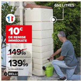 Belli - Récupérateur À Eau Mural offre à 139,99€ sur Carrefour