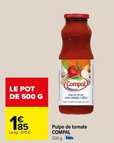 Compal - Pulpe De Tomate  offre à 1,85€ sur Carrefour