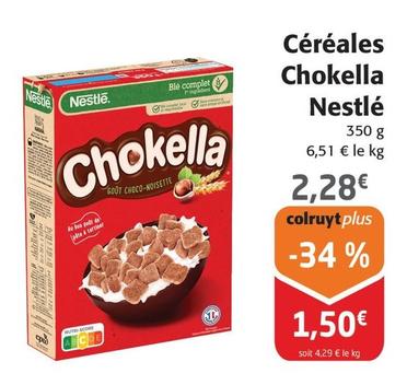 Nestlé - Céréales Chokella offre à 2,28€ sur Colruyt