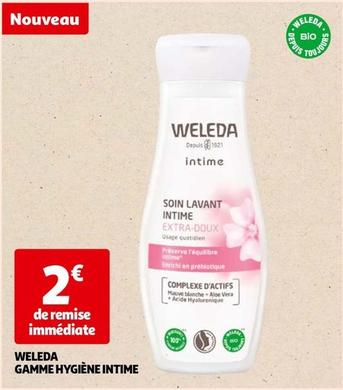 Weleda - Gamme Hygiène Intime offre à 2€ sur Auchan Hypermarché