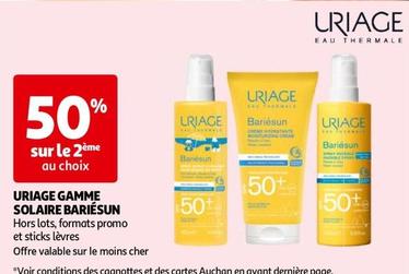 Uriage - Gamme Solaire Bariésun offre sur Auchan Hypermarché