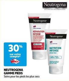 Neutrogena - Gamme Pieds offre sur Auchan Hypermarché