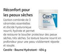 Cerave - Réconfort Pour Les Peaux Sèches offre sur Auchan Hypermarché