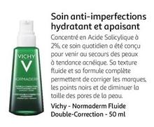 vichy - soin anti-imperfections hydratant et apaisant