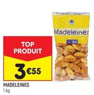 Madeleines offre à 3,55€ sur Leader Price