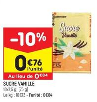 Sucre Vanille offre à 0,76€ sur Leader Price