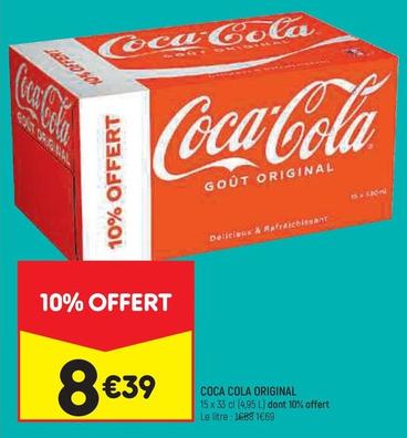 Coca Cola - Original offre à 8,39€ sur Leader Price