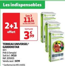 Gardenstar - Terreau Universel offre à 3,99€ sur Auchan Hypermarché