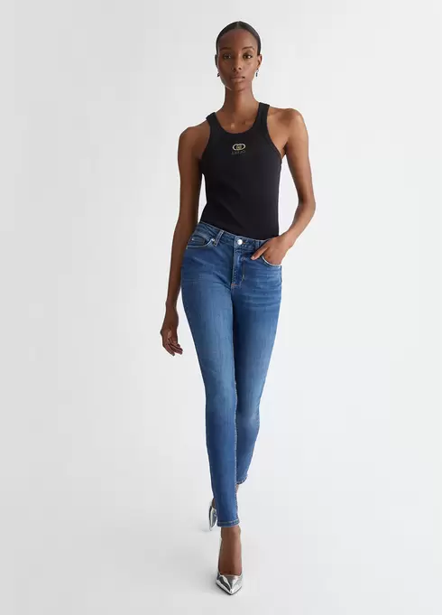 Jeans skinny bottom up offre à 99,9€ sur Liu Jo