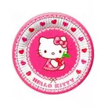 8 ASSIETTES HELLO KITTY 23CM offre à 2€ sur Party Fiesta