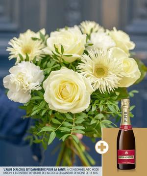 Cassini et sa bouteille de Champagne PIPER-HEIDSIECK 37,5cl offre à 69,99€ sur Monceau Fleurs