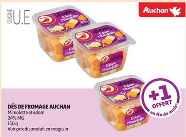 Auchan - Dés De Fromage offre sur Auchan Supermarché