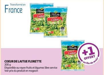 Florette - Coeur De Laitue offre sur Auchan Supermarché