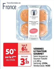 Traiteur Le Gourmet - Verrines offre à 3,23€ sur Auchan Supermarché