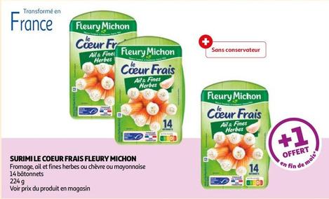Fleury Michon - Surimi Le Coeur Frais offre sur Auchan Hypermarché